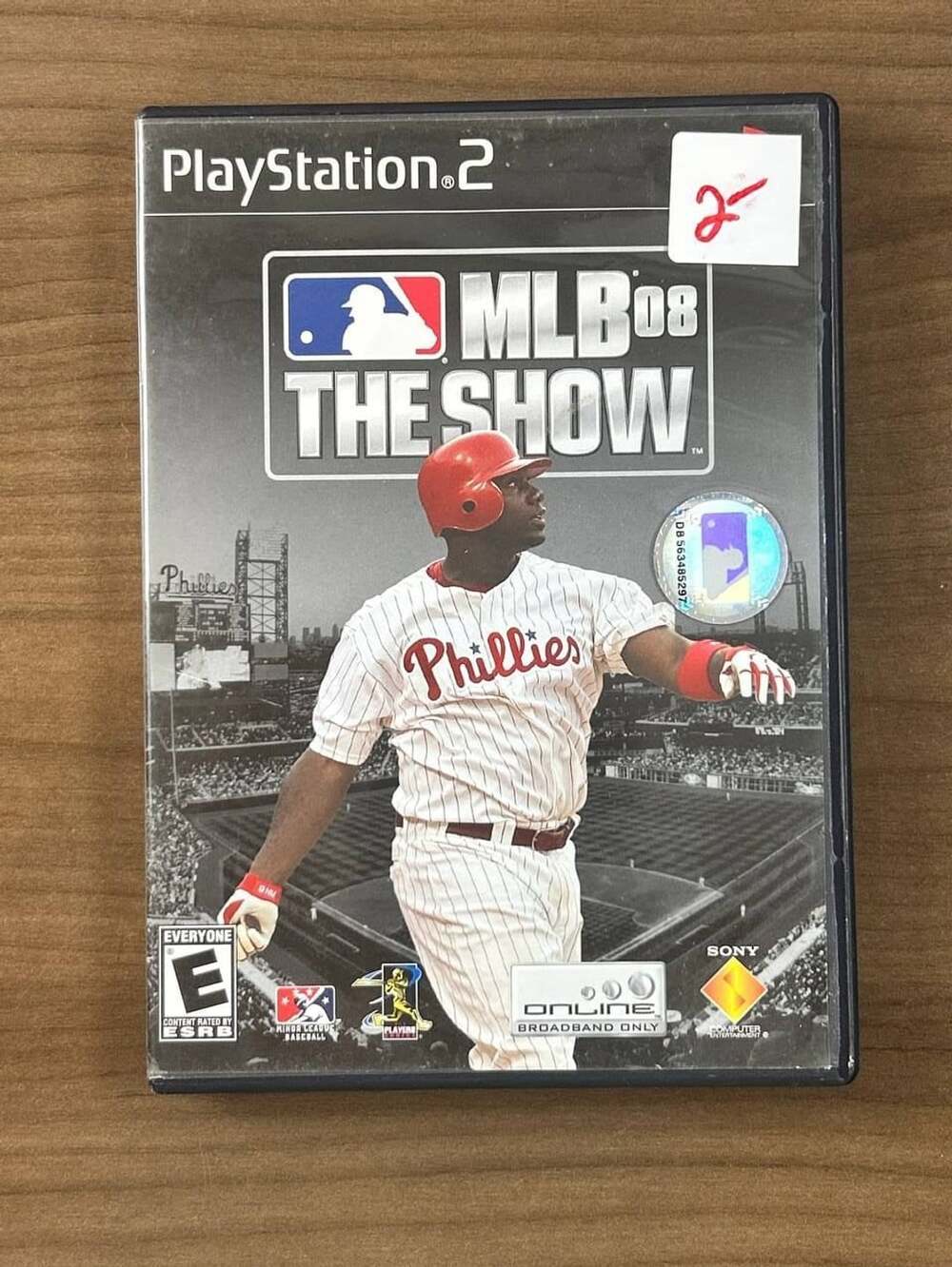MLB 08 The Show Sony PlayStation 2 PS2 2008 Complete w/ Manual & Case